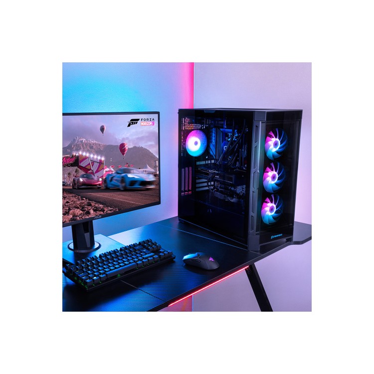 StormForce Crystal Core i7-13700F 32GB 2TB RTX 4070Ti Super Windows 11 Gaming PC
