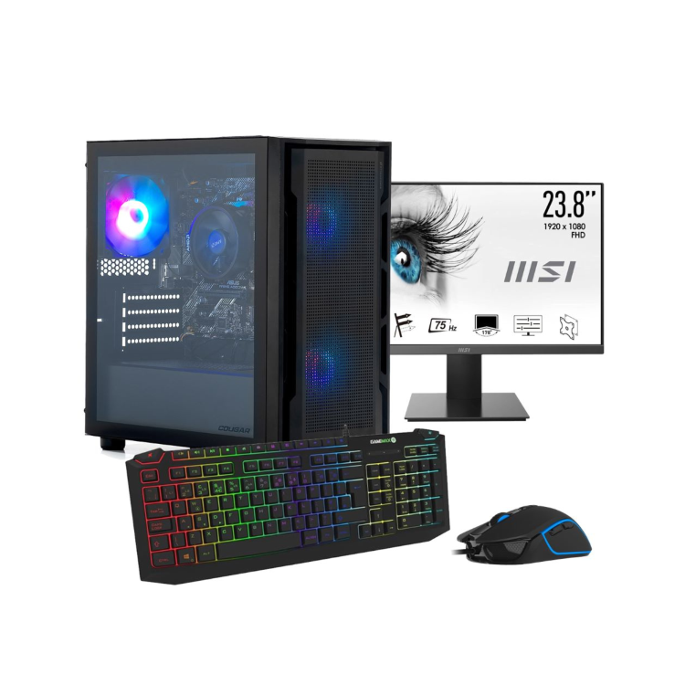 StormForce Onyx AMD Ryzen 5 5500 16GB RAM 1TB SSD RTX 5050 Windows 11 Gaming Bundle