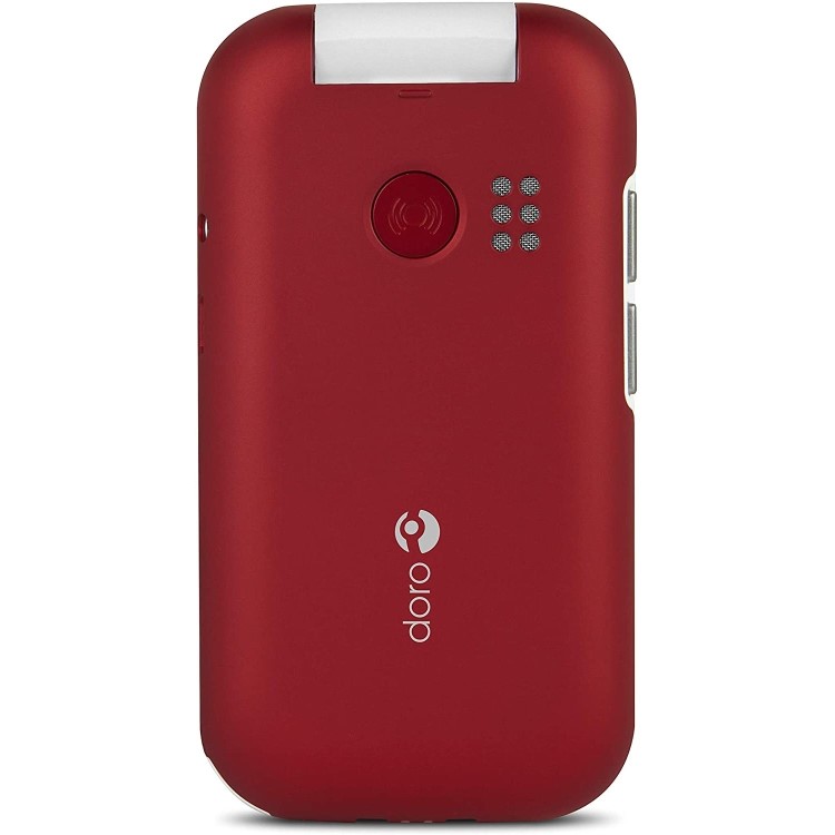 Doro 6040 2G Dual SIM SIM Free - Red/White