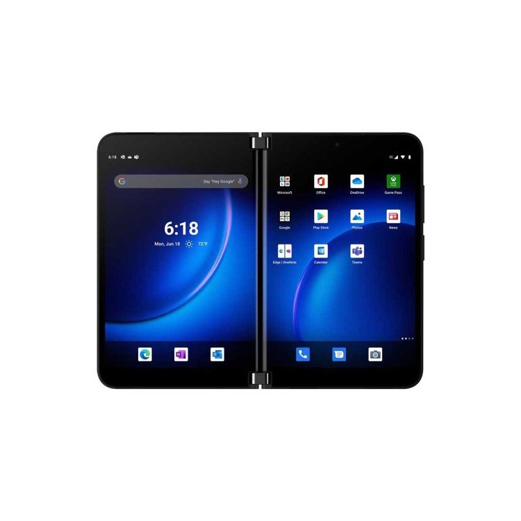Refurbished Microsoft Surface Duo 2 8.3" Black 128GB Cellular Tablet
