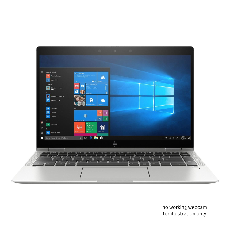 Refurbished HP EliteBook x360 1040 Intel Core i7 10th gen 16GB RAM 256GB SSD 14 Inch Windows 11 Pro Convertible Laptop