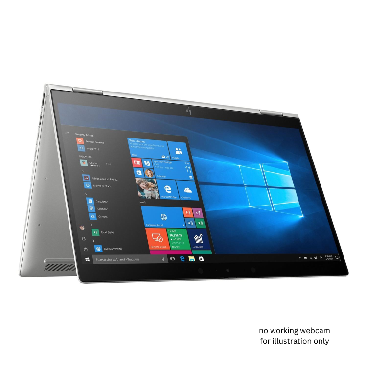 Refurbished HP EliteBook x360 1040 Intel Core i7 10th gen 16GB RAM 256GB SSD 14 Inch Windows 11 Pro Convertible Laptop