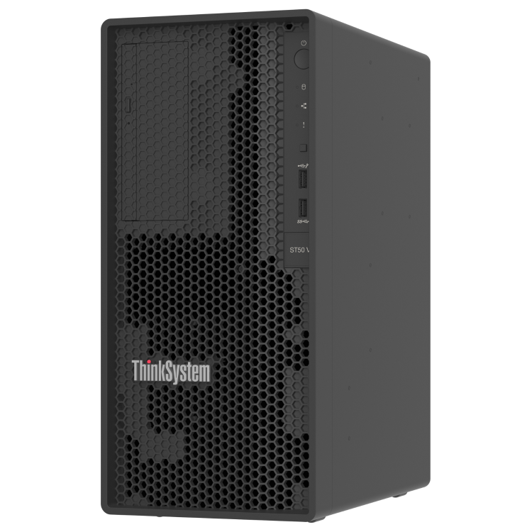 Lenovo ThinkSystem ThinkSystem ST50 V3 Intel Xeon E-2434 3.4GHz 4C 32GB RAM 1920GB Tower Server