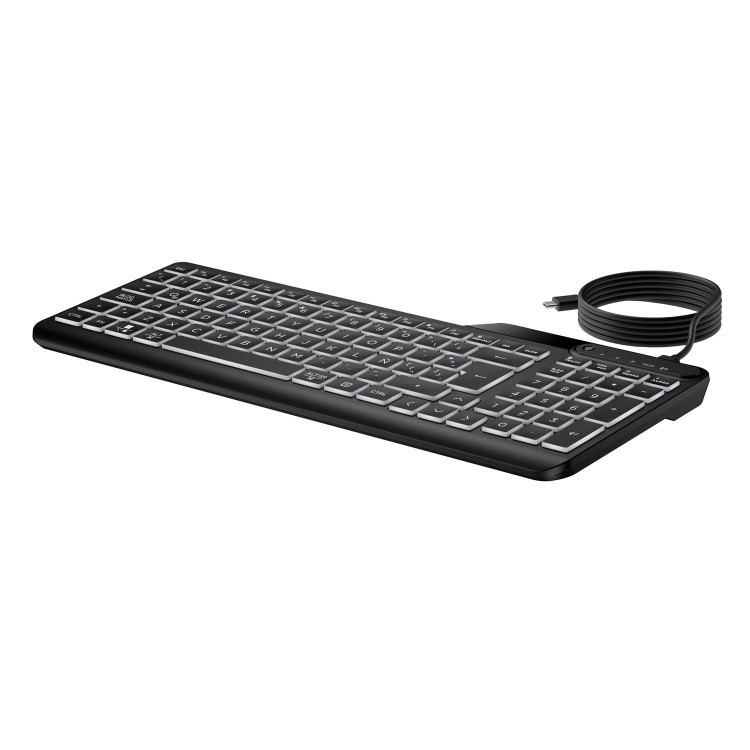 HP 405 Multi-Device Backlit Wired Keyboard