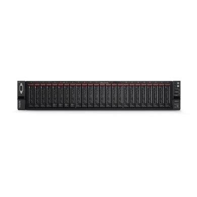 
 Lenovo ThinkSystem SR650 7X06 - Server - rack-mountable - 2U - 2-way - 1 x Xeon Silver 4210R / 2.4 GHz - RAM 32 GB - SAS - hot-swap 2.5" bays - no HDD - G200e - no OS -
