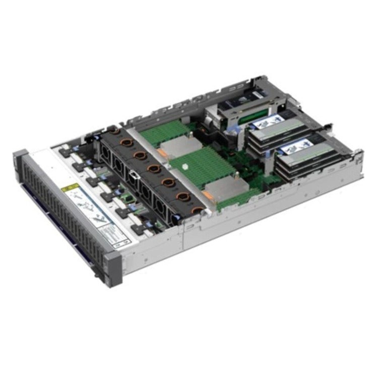 ThinkSystem SR650 V2 7Z73 - Server - rack-mountable - 2U - 2-way - 1 x Xeon Silver 4309Y / 2.8 GHz - RAM 32 GB - SAS - hot-swap 2.5" bays - no HDD - Matrox G200 - no OS - 
