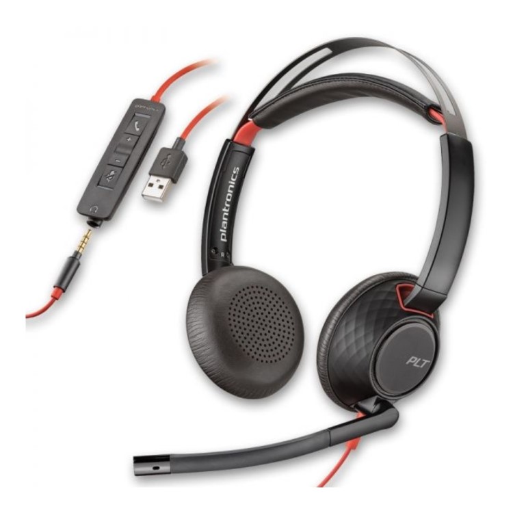Poly Blackwire 5220 Stereo USB-A Headset