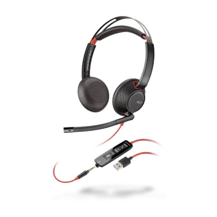 Poly Blackwire 5220 Stereo USB-A Headset