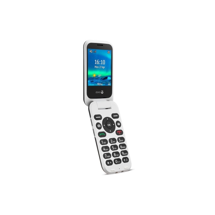 Doro 6820 128MB 4G SIM Free Mobile Phone - Graphite