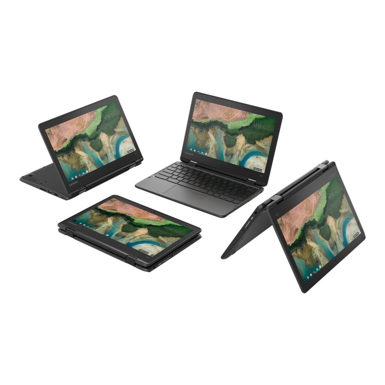 Lenovo 300e AMD A4 9120C 4GB 32GB eMMC 11.6 Inch Touchscreen Convertible Chromebook