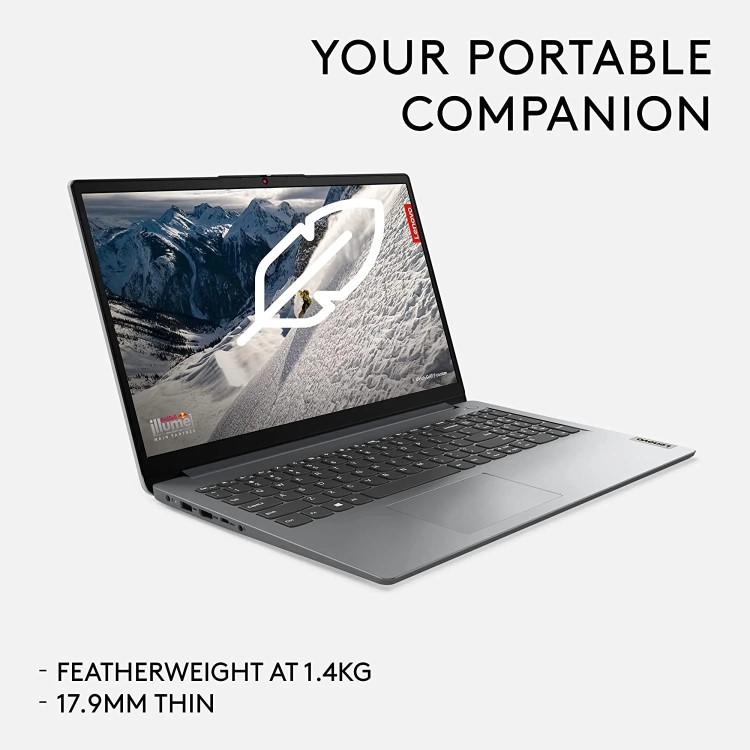 Lenovo IdeaPad 1 AMD Ryzen 5 8GB RAM 256GB SSD 15.6 inch Windows 11 Laptop
