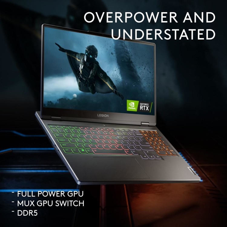 Lenovo Legion 5 15ARH7H AMD Ryzen 7 16GB 512GB RTX 3070Ti 165Hz 15.6 Inch Windows 11 Home Gaming Laptop
