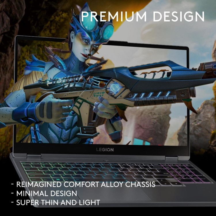Lenovo Legion 5 15ARH7H AMD Ryzen 7 16GB 512GB RTX 3070Ti 165Hz 15.6 Inch Windows 11 Home Gaming Laptop
