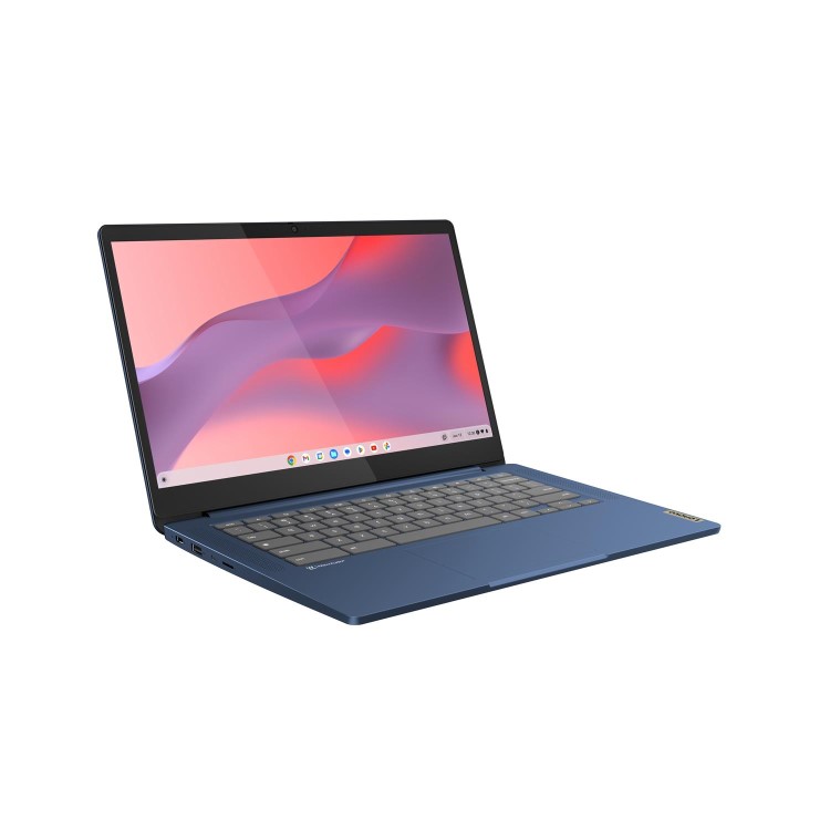 Lenovo IdeaPad Slim 3 Chrome MediaTek Kompanio 520 4GB 64GB 14 Inch Chromebook Blue