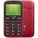 8328 Doro 1380 Red 2.4" 8MB 2G Dual SIM Unlocked & SIM Free Mobile Phone