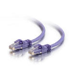 Cables To Go 2m Cat6 550MHz Snagless Patch Cable Purple
