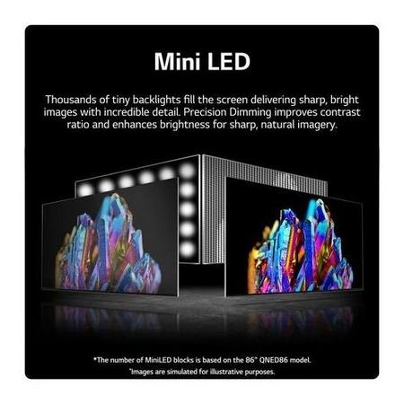 LG  QNED MiniLED QNED86 86" 4K Smart TV