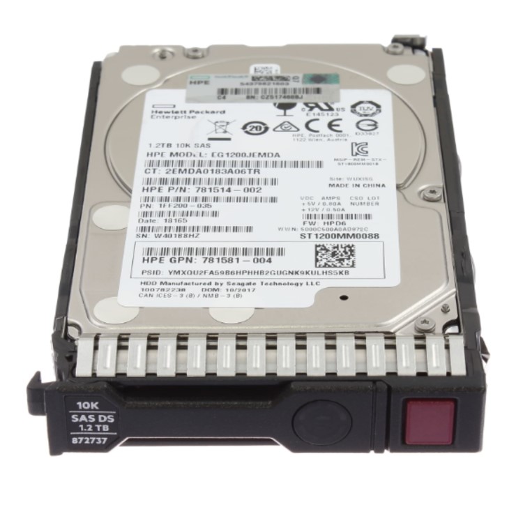 HPE - 1.2TB - SAS 12Gb/s - 10K - HDD 2.5"