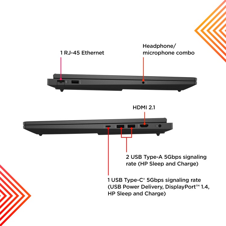 HP OMEN 16-wf0005na Intel Core i7 16GB RAM 1TB SSD RTX 4070 165Hz 16 Inch Windows 11 Gaming Laptop