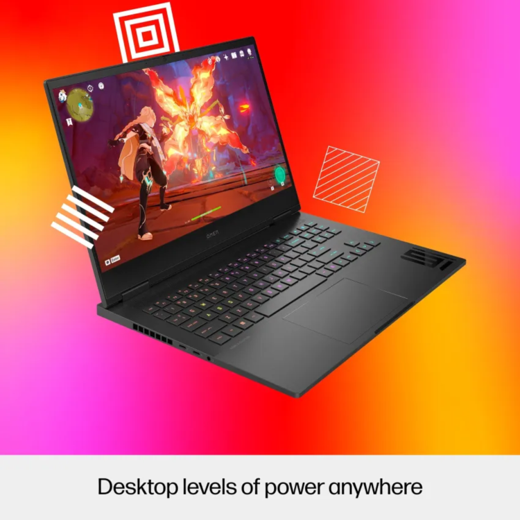 HP OMEN 16-wf0005na Intel Core i7 16GB RAM 1TB SSD RTX 4070 165Hz 16 Inch Windows 11 Home Gaming Laptop