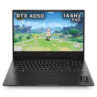 Refurbished HP Omen AMD Ryzen 7 16GB 512GB RTX 4050 144Hz FHD 16 Inch Windows 11 Gaming Laptop
