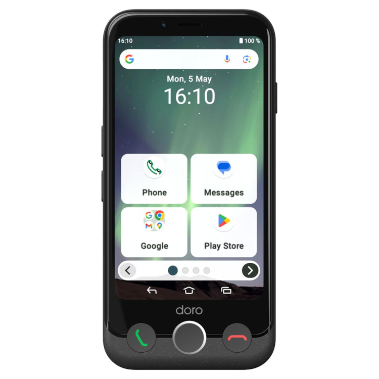 Doro Aurora A10 Graphite 4.5" 64GB 4G Unlocked & SIM Free Smartphone