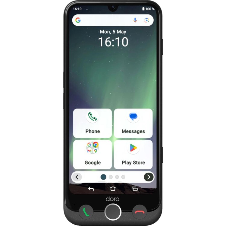 Doro Aurora A30 Graphite 6.1" 128GB 4G Unlocked & SIM Free Smartphone