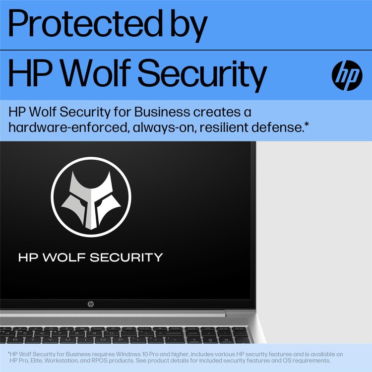 Hewlett Packard HP ProBook 450 G10 Notebook - Wolf Pro Security - 177-degree hinge design - Intel Core i5 - 1335U / up to 4.6 GHz - Win 11 Pro - Intel Iris Xe Graphics - 8 GB RAM - 256 GB SSD NVMe
