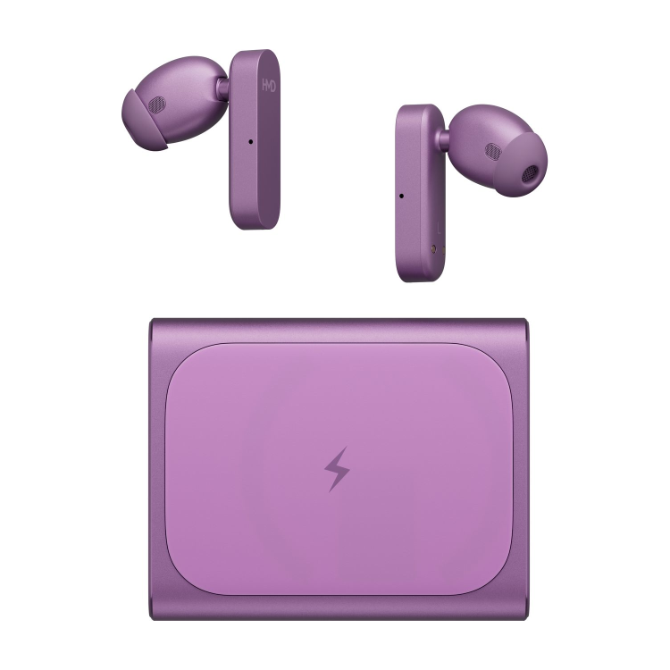 HMD Amped Buds Wireless Earphones with Integrated Powerbank - Pink