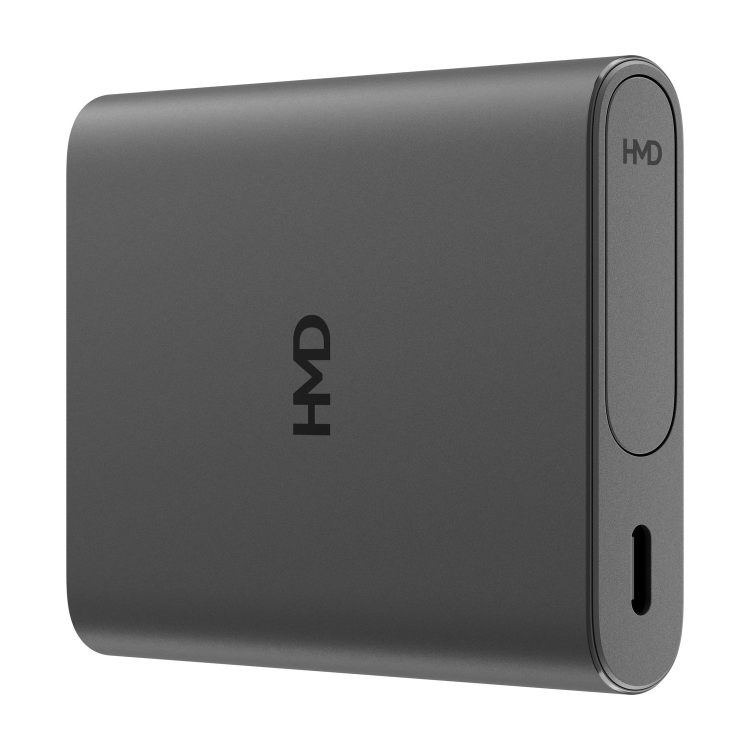 HMD Amped Buds Wireless Earphones with Integrated Powerbank - Black