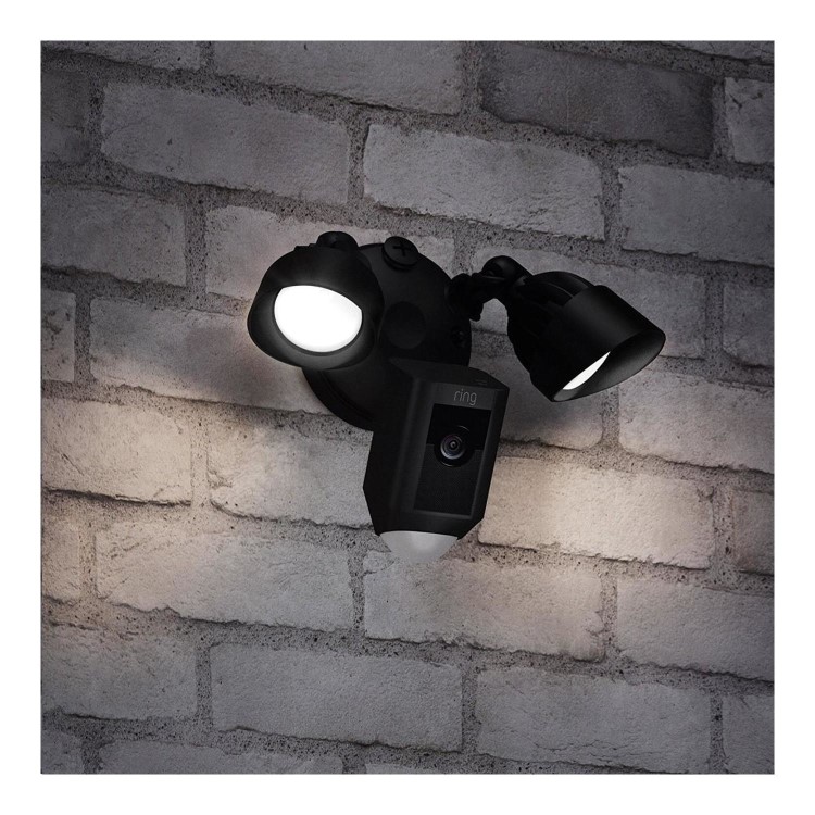 GRADE A1 - Ring Floodlight Camera - Black