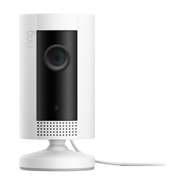 GRADE A1 - Ring Indoor Wired Camera Full 1080p HD - White