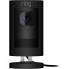 Box Opened Ring 1080p HD Stick Up Cam Elite Black