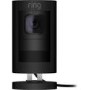Box Opened Ring 1080p HD Stick Up Cam Elite Black