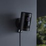 Box Opened Ring 1080p HD Stick Up Cam Elite Black
