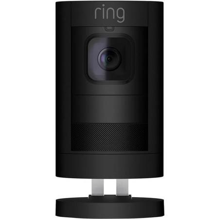 Ring Stick Up Cam 1080p HD Battery Powered - Black