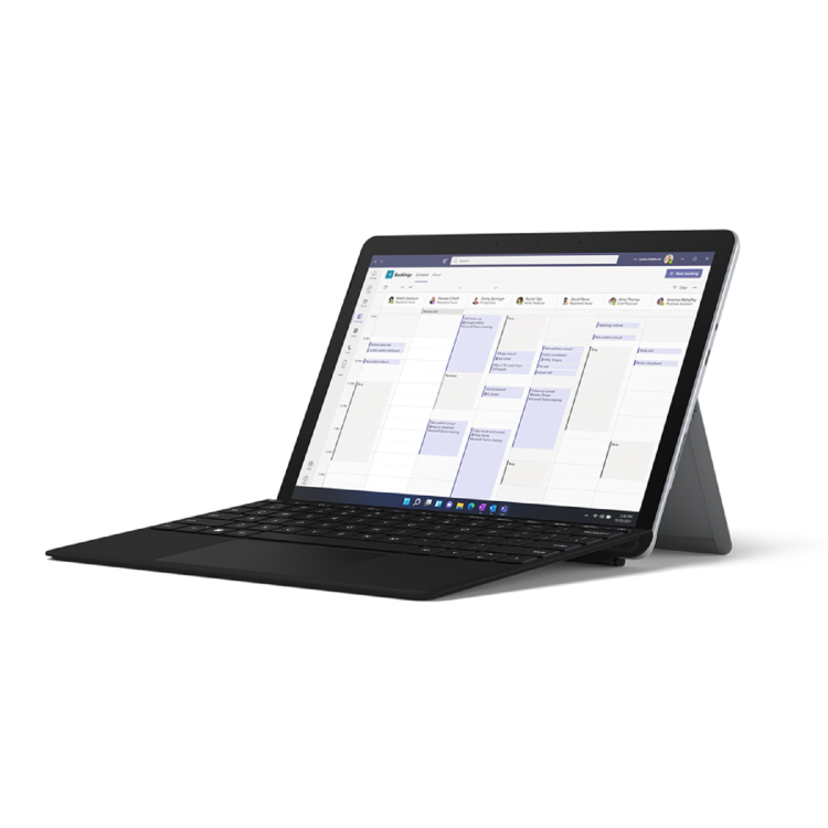 Microsoft Surface Go 3 Business 4G LTE 128 GB Windows 11 Pro Platinum Tablet