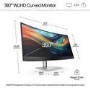 HP Series 7 Pro 39.7" IPS 5K WUHD Conferencing Curved Monitor