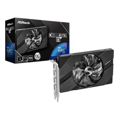 ASRock Intel Arc A380 Challenger ITX 6GB 2250MHz GDDR6 OC Graphics Card