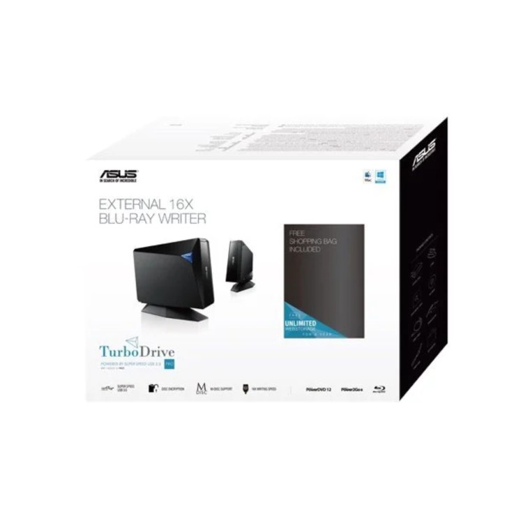 ASUS  BW-16D1H-U PRO External Disk Drive