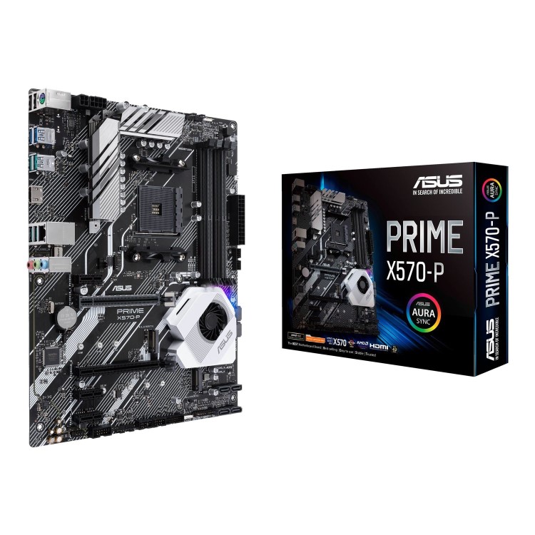 Asus AMD PRIME X570-P X570 ATX Motherboard