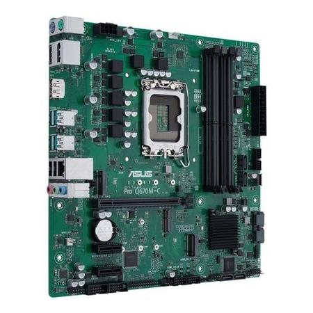Asus PRO Q670M-C-CSM Intel Q670 1700 DDR5 Micro ATX Motherboard