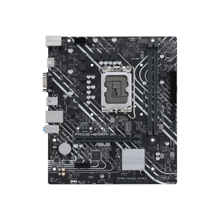 Asus Prime H610M-K D4 Intel H610 LGA 1700 DDR4 Micro ATX Motherboard
