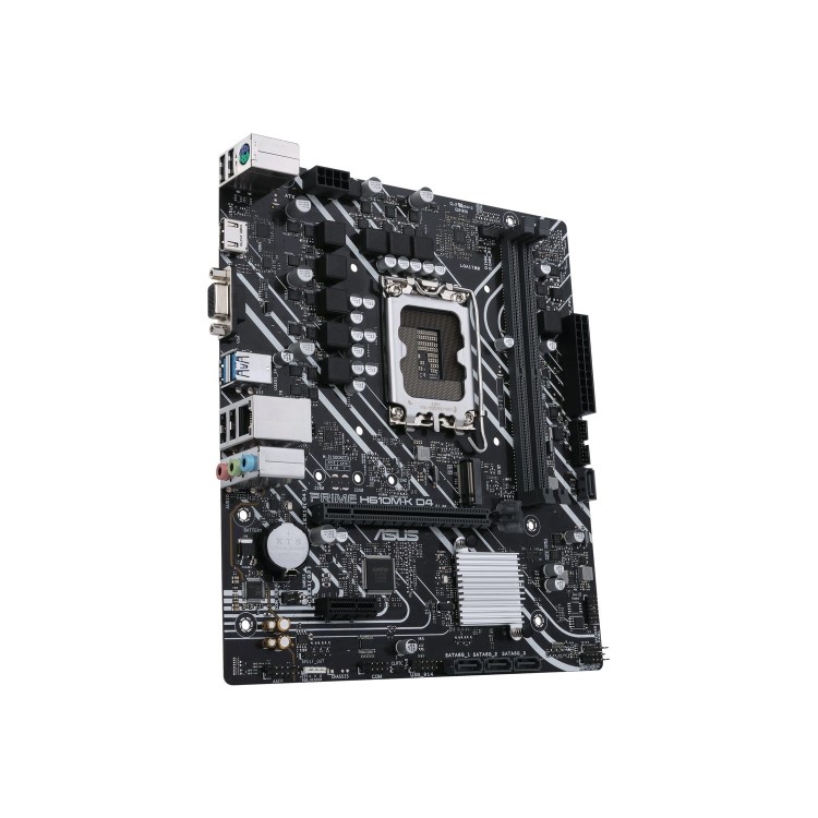 Asus Prime H610M-K D4 Intel H610 LGA 1700 DDR4 Micro ATX Motherboard