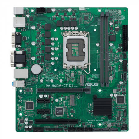 ASUS PRO H610M-C D4-CSM Intel H610 1700 DDR4 Micro ATX Motherboard