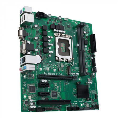 ASUS PRO H610M-C D4-CSM Intel H610 1700 DDR4 Micro ATX Motherboard