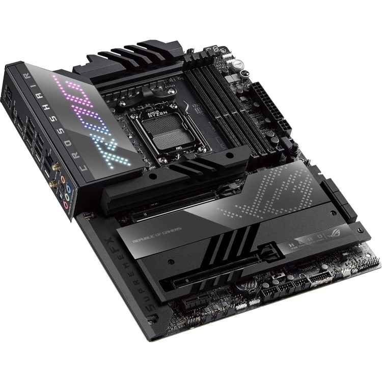 ASUS ROG CROSSHAIR X670E HERO AMD X670 AM5 DDR5 with Wi-Fi ATX Motherboard