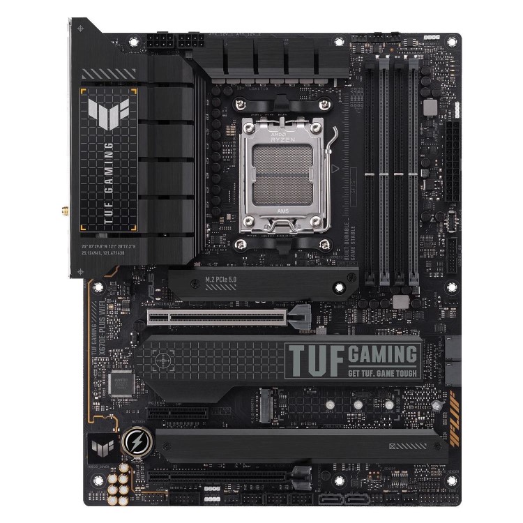 Asus TUF Gaming X670E-PLUS AMD X670 AM5 DDR5 with Wi-Fi ATX Motherboard