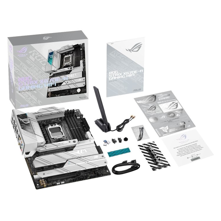 Asus ROG STRIX X670E-A AMD X670 AM5 DDR5 with Wi-Fi ATX Motherboard