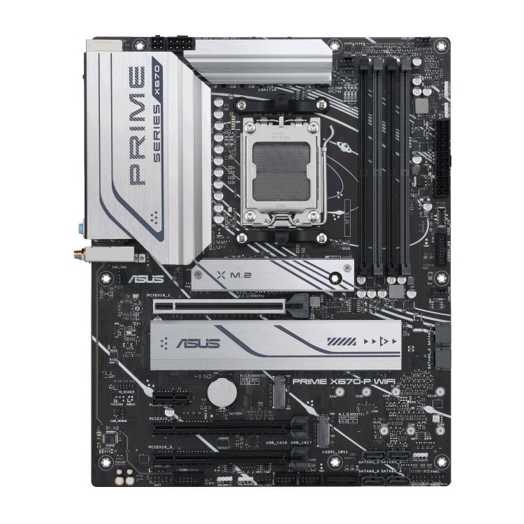 ASUS PRIME X670-P WIFI AMD X670 AM5 Socket ATX Motherboard